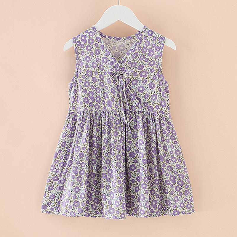 Grow Sleeve Floral Print Dress - PrettyKid