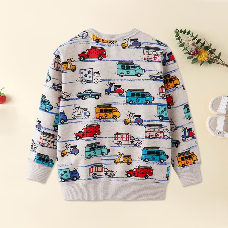 Vehicle Printed Sweatpants for Children Boy - PrettyKid