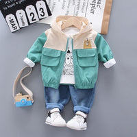 3-piece Coat & Sweatshirt & Pants for Children Boy - PrettyKid