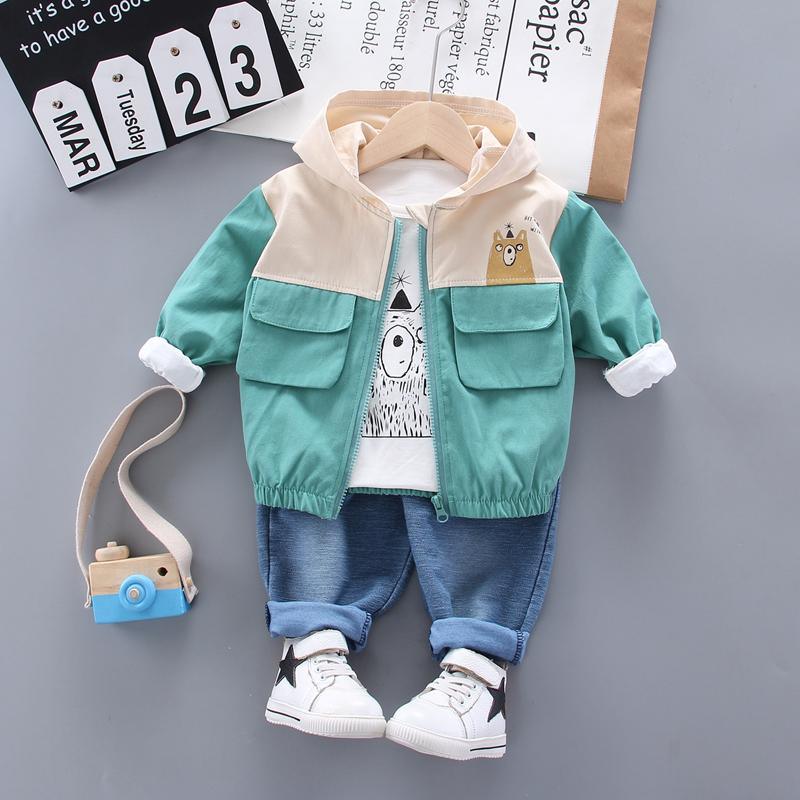 3-piece Coat & Sweatshirt & Pants for Children Boy - PrettyKid