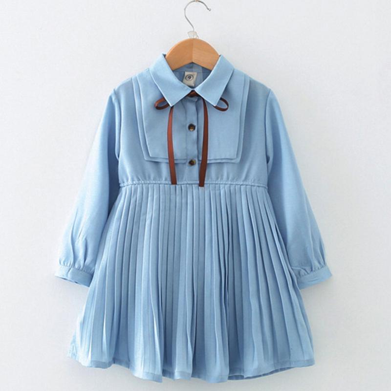 Casual Solid Dress for Toddler Girl - PrettyKid