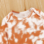 Fashion Long-sleeve Tie-dye Bodysuit Wholesale children's clothing - PrettyKid