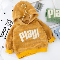 2-piece Letter Pattern Hoodie & Pants for Toddler Boy Children's Clothing - PrettyKid