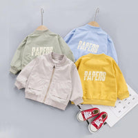 Letter Pattern Jacket for Toddler Children's Clothing - PrettyKid