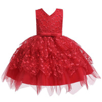 Girl Prom Princess Tutu Performance Dress - PrettyKid