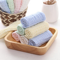 little boy clothing vendors Solid Baby Gauze Towel - PrettyKid