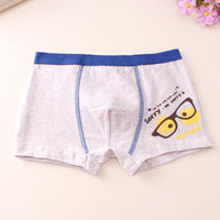 Toddler Boy 4pcs Glasses Pattern Panties - PrettyKid