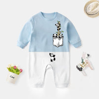 Panda Pattern Jumpsuit for Baby - PrettyKid