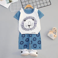 2-piece Thin Pajamas Sets for Toddler Boy Wholesale Children's Clothing - PrettyKid