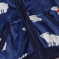 Fleece-lined Coat for Baby Boy - PrettyKid