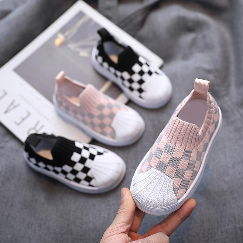 childrens plain tracksuits wholesale Toddler Boy Plaid Sneakers Wholesale - PrettyKid