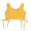 18M-6Y Toddler Girls Solid Color Drawstring Tank Tops Fashion Girl Wholesale - PrettyKid