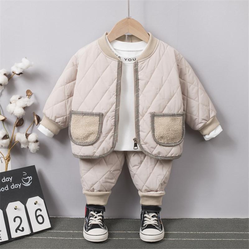 2-piece Winter Thick Coat & Pants for Toddler Girl - PrettyKid