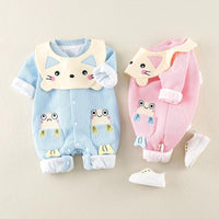 Cat Pattern Jumpsuit for Baby - PrettyKid