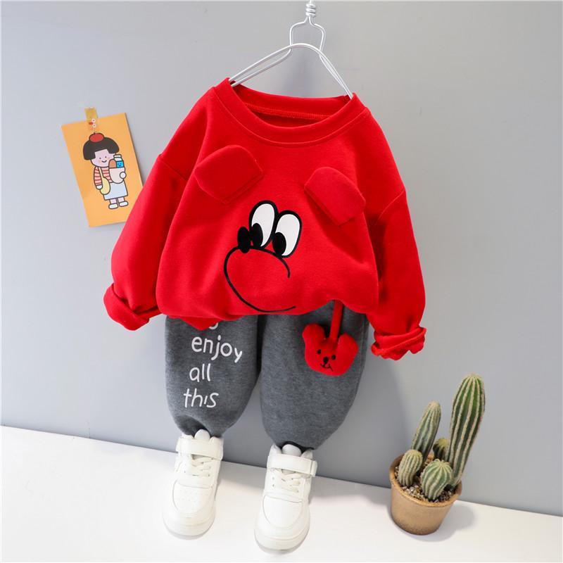 2-piece Sweatshirt & Pants for Toddler Boy Children's Clothing - PrettyKid