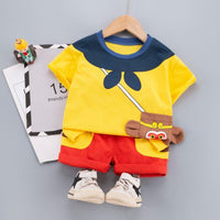 Toddler Boy Monkey King Top & Shorts - PrettyKid