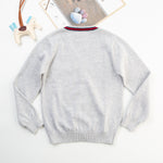 2-8years Toddler Boy Sweaters All-Match Cotton Knitted Cardigan Wholesale Toddler Clothing - PrettyKid