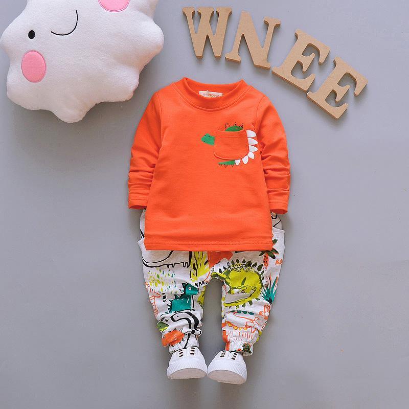 3-piece Floral Printed Hooded Coat & Sweatshirts & Pants for Children Boy - PrettyKid