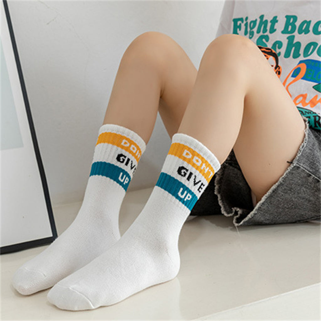 Wholesale 5 Pcs Sport Stripes Socks in Bulk - PrettyKid
