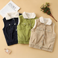 Extra Thick Gilet for Children Boy - PrettyKid