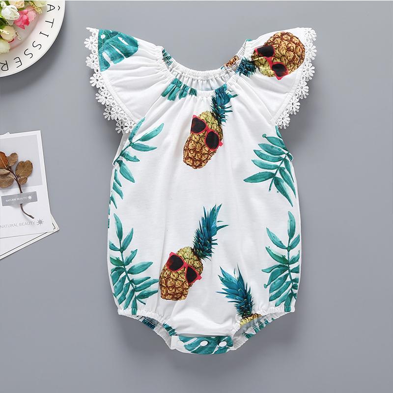 Baby Girls Fruit Allover Print Top & Layered Suspender Skirt - PrettyKid