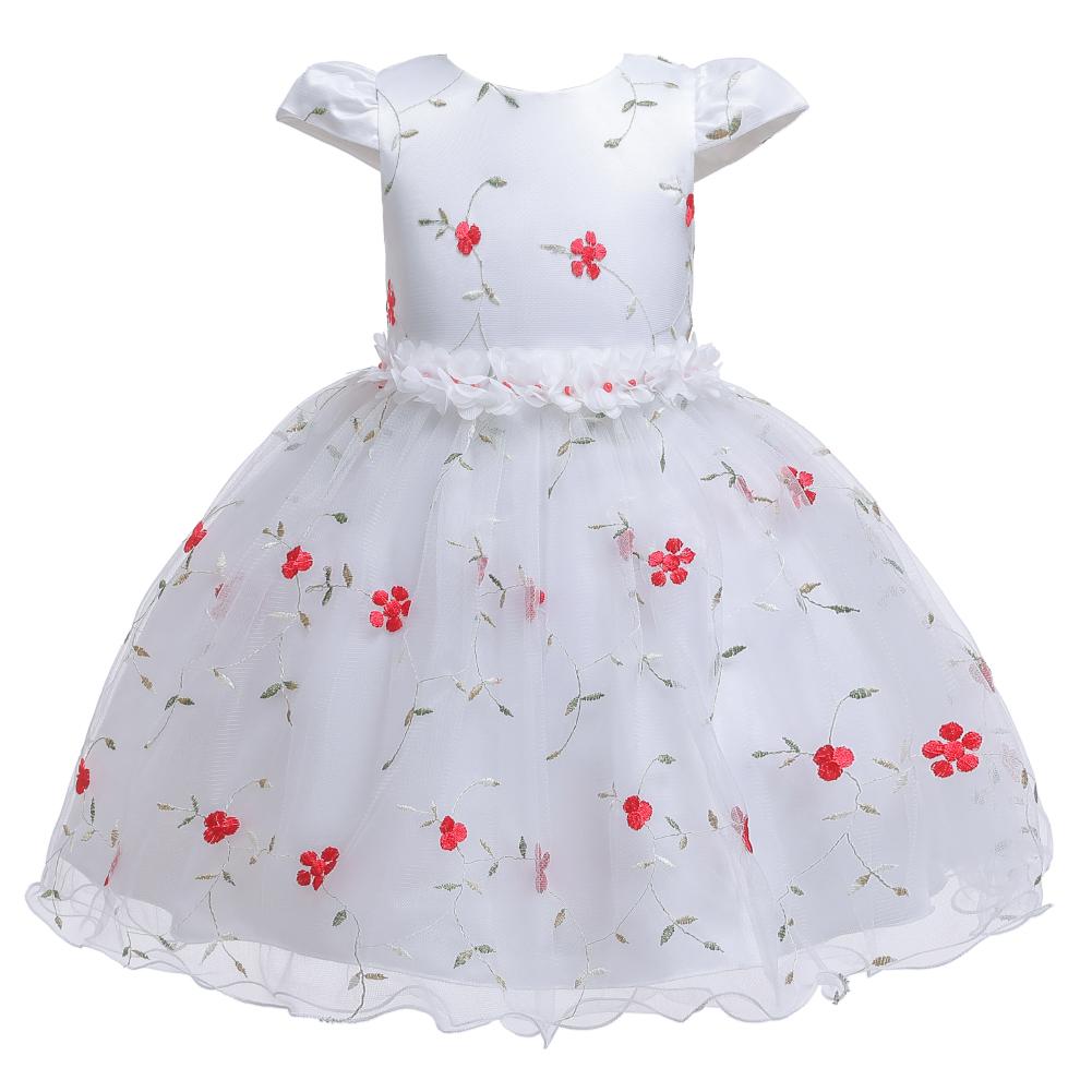 Beautiful Floral Tutu Princess Dress - PrettyKid