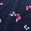 Girl's Fly Sleeve Mesh Butterfly Print Dress - PrettyKid