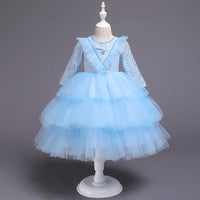 Little Girl Dress Princess Skirt Cake Mesh Tutu Skirt - PrettyKid