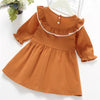 Casual Solid Dress for Toddler Girl - PrettyKid