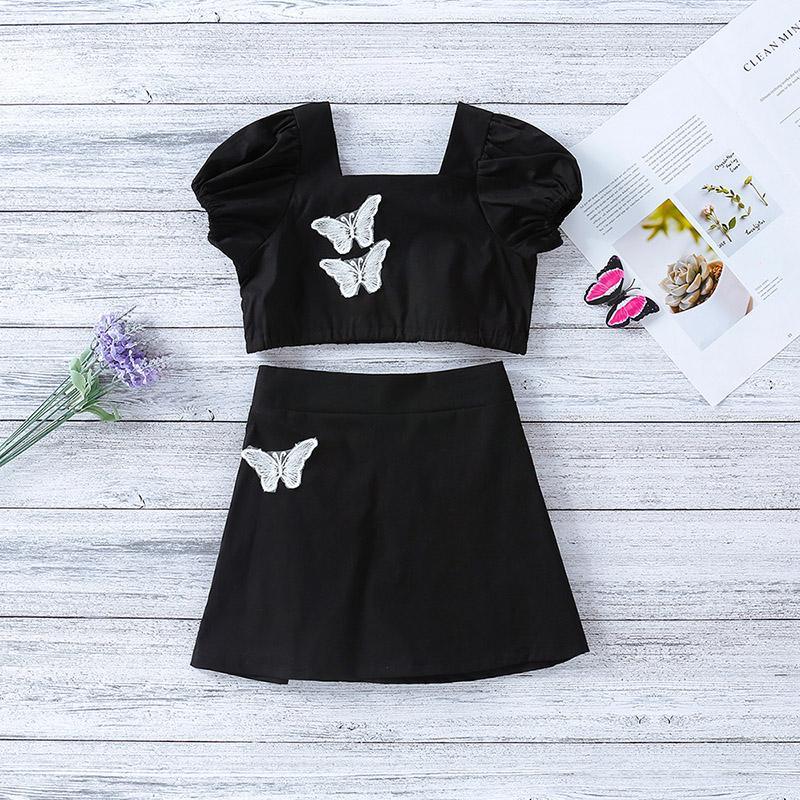 2-piece T-shirt & Skirt for Toddler Girl - PrettyKid