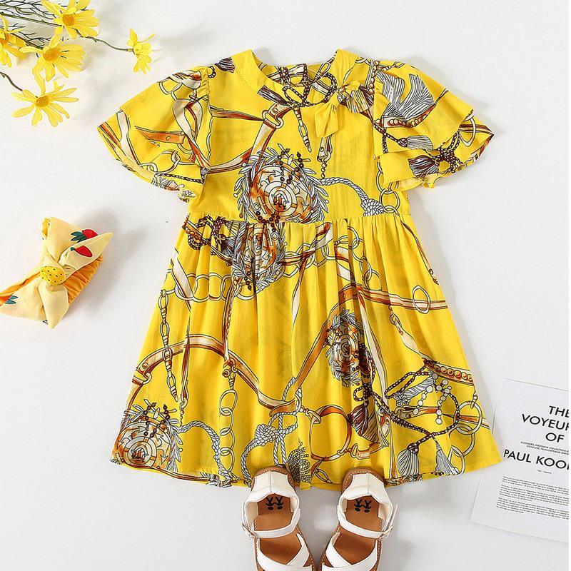 Toddler Girl Ethnic Style Dress - PrettyKid