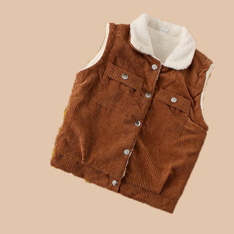 Extra Thick Gilet for Toddler Girl - PrettyKid
