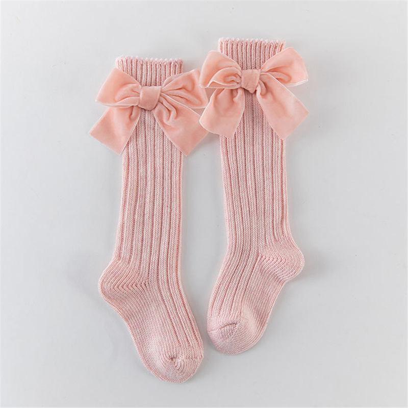 Bowknot Stockings for Toddler Girl - PrettyKid