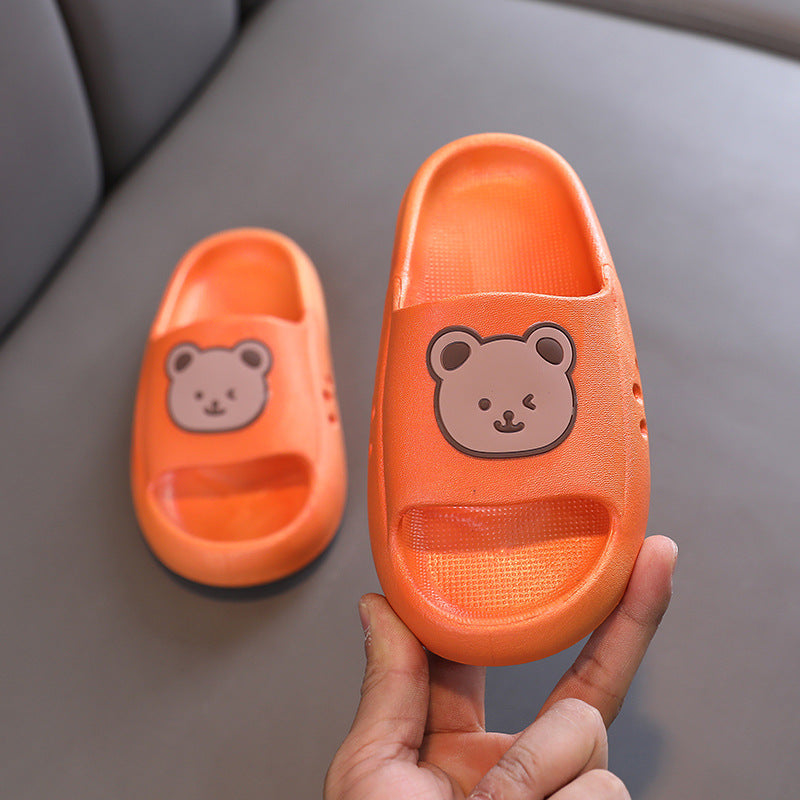 Bear Non-Slip Home Slippers For Toddler - PrettyKid