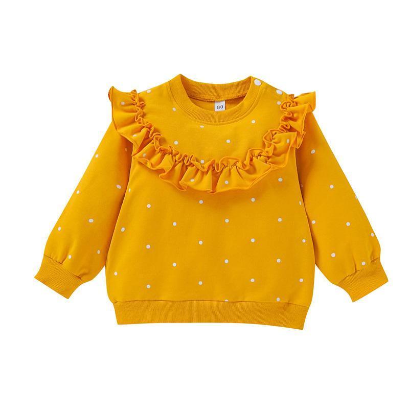 Ruffle Long Sleeve T-shirt for Baby Girl - PrettyKid