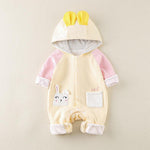 Rabbit Pattern Jumpsuit for Baby Girl - PrettyKid