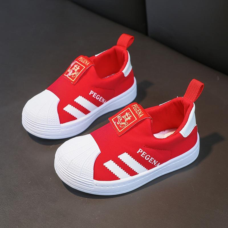 wholesale kid clothes Toddler Children's Letter Pattern Canvas Shoes Wholesale - PrettyKid