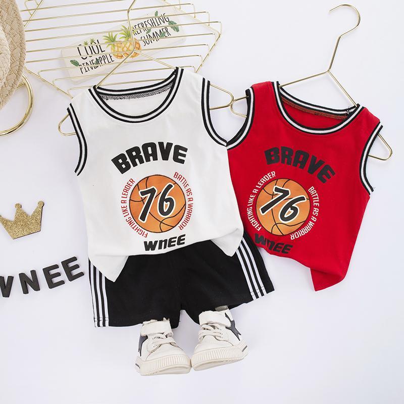 2-piece Basketball Jersey for Children Boy - PrettyKid