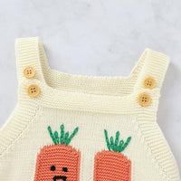 Vegetable Pattern Bodysuit for Baby - PrettyKid