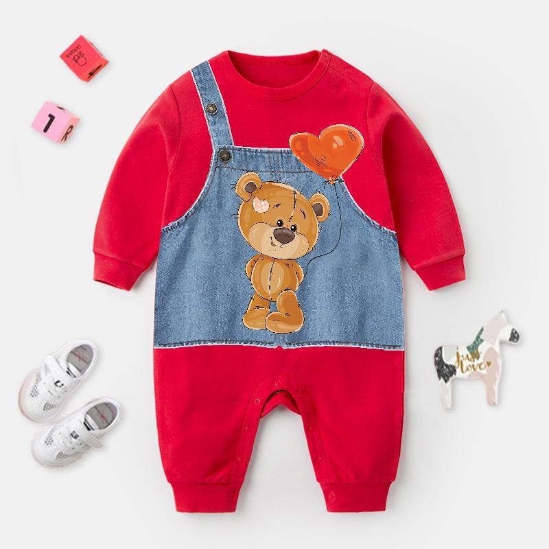 Bear Pattern Jumpsuit for Baby - PrettyKid