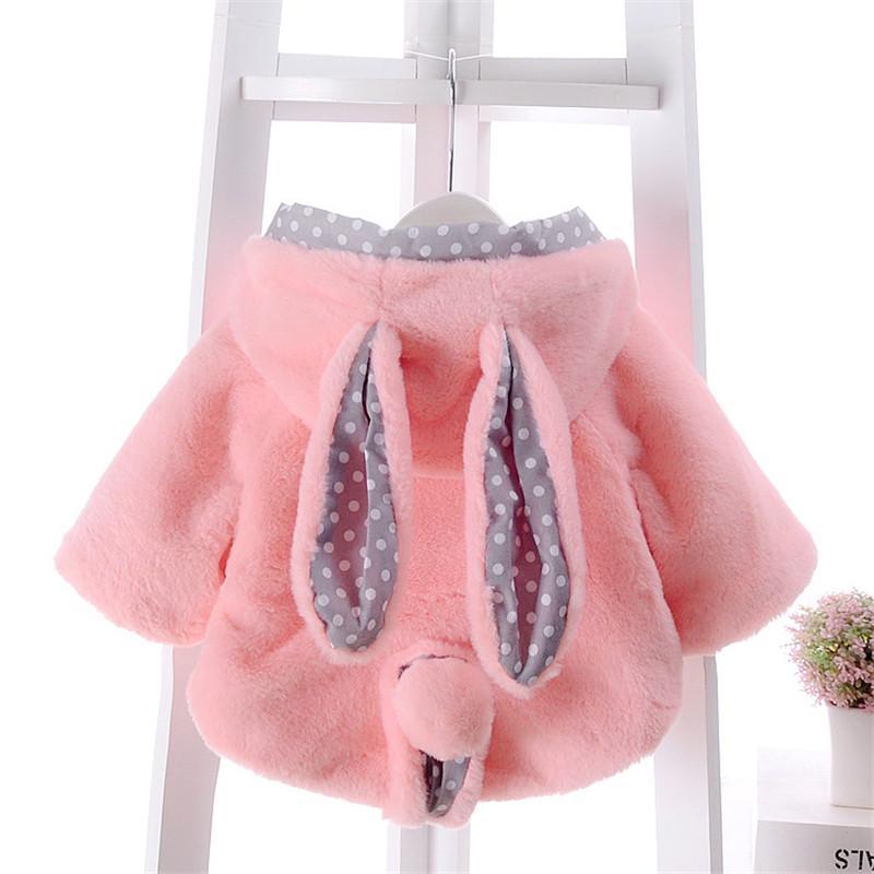 Rabbit Pattern Cloak for Baby Girl - PrettyKid