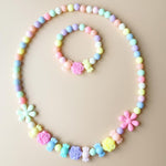 buy childrens clothes wholesale Acrylic The Girl Necklace - PrettyKid