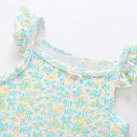 3-piece T-shirt & Shorts & Floral Romper for Baby Girl - PrettyKid