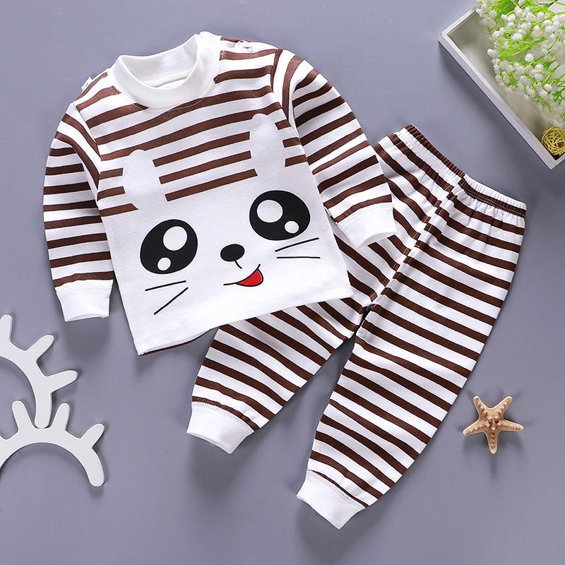 2-piece Stripes Pajamas & Pants for Children Boy - PrettyKid