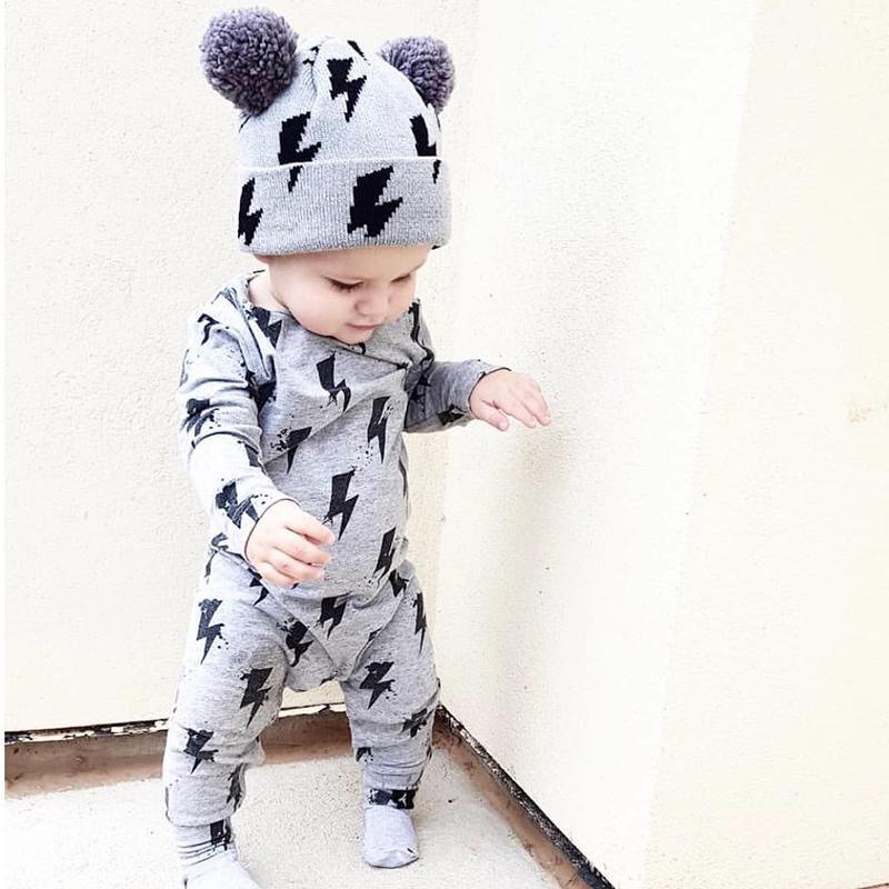 Geometric Pattern Jumpsuit for Baby Wholesale children's clothing - PrettyKid