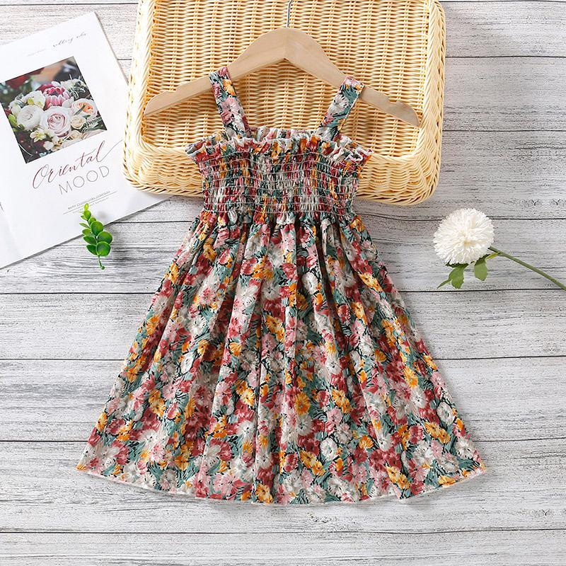 Toddler Girl Floral Cami Dress - PrettyKid