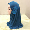Asymmetrical Girl Patchwork Flower Wholesale Headscarf - PrettyKid