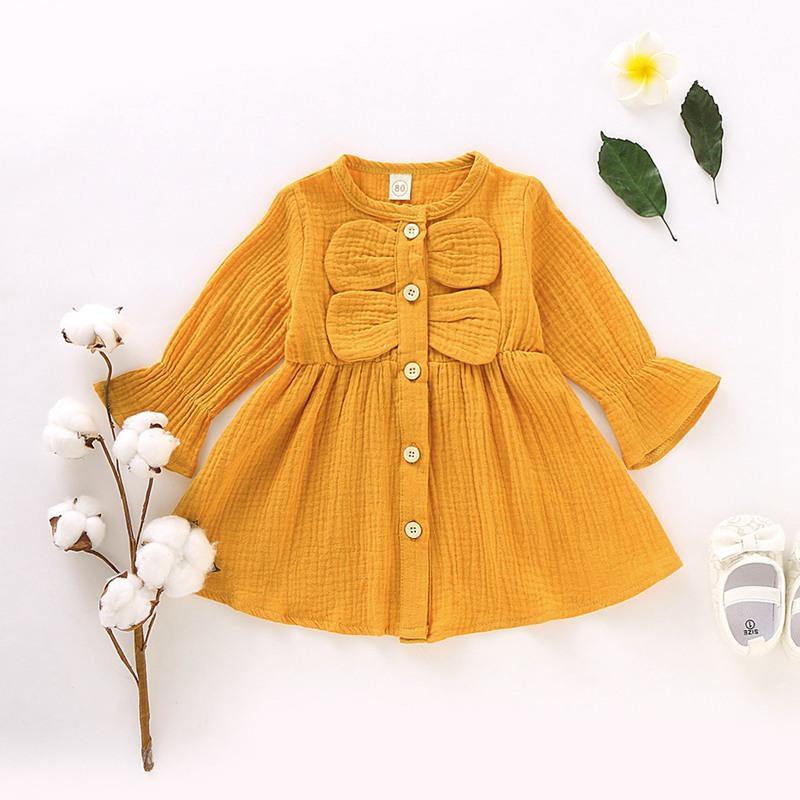 Solid Princess Dress for Baby Girl - PrettyKid