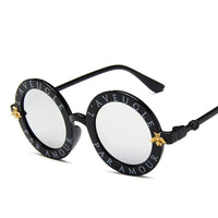 Letter Pattern Sunglasses - PrettyKid