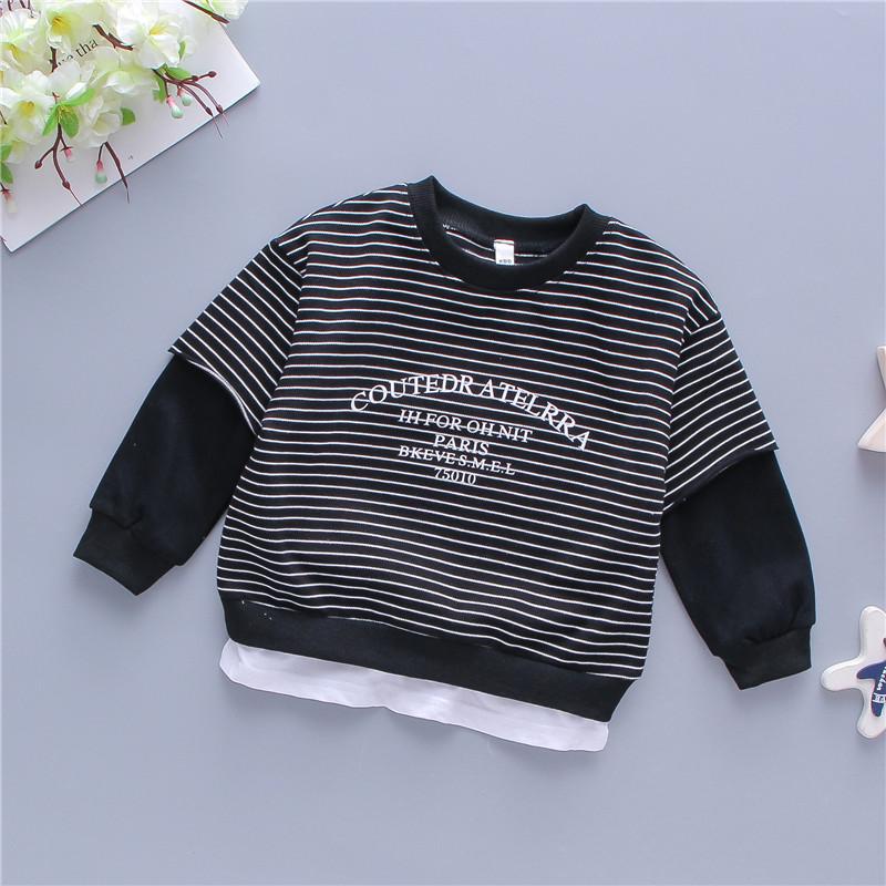Striped Sweatshirts for Children Boy - PrettyKid